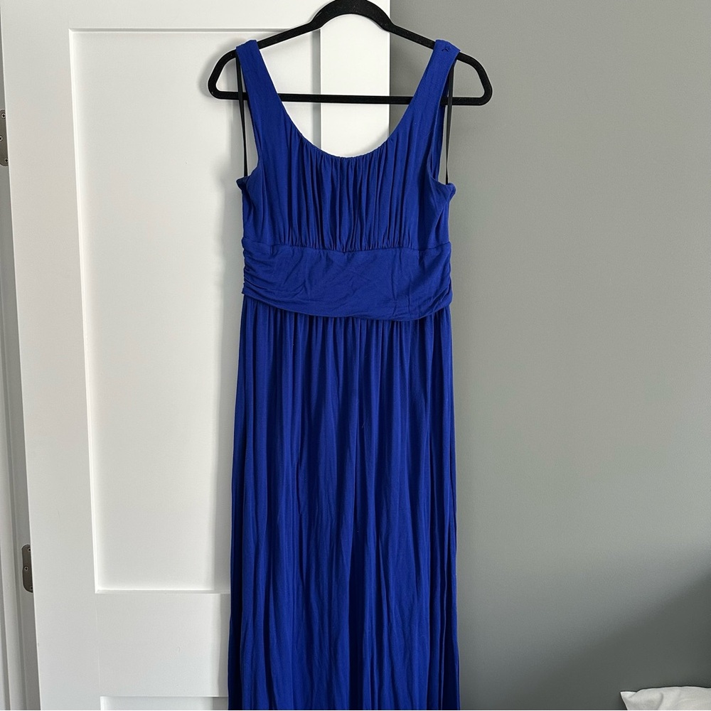 AB Studio Maxi Dress Blue